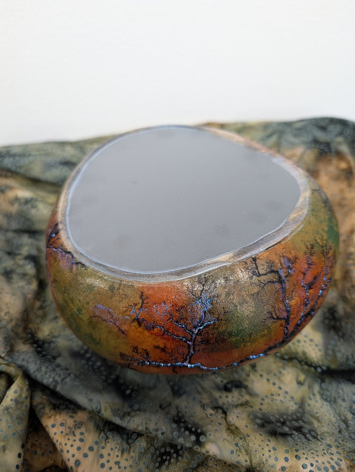Sunset Opal Ocean Drum Gourd #1