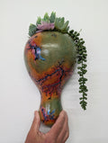 Sunset Opal Wall Hanging Sconce Gourd #1