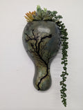 Turquoise Wall Hanging Sconce Gourd #10