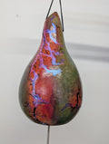Medium Purple Opal Fractal Burned Thunder Gourd #10