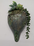 Turquoise Wall Hanging Sconce Gourd #11