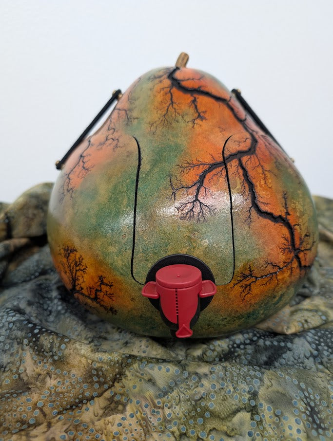 Sunset Single Beverage Gourd Dispenser #1