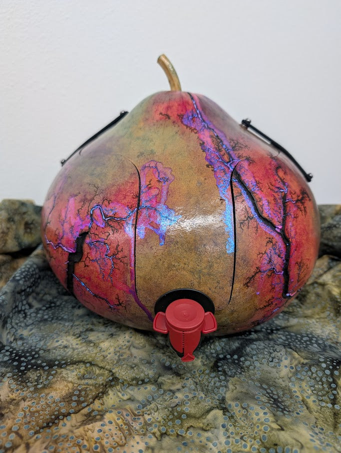Purple Single Beverage Gourd Dispenser #2