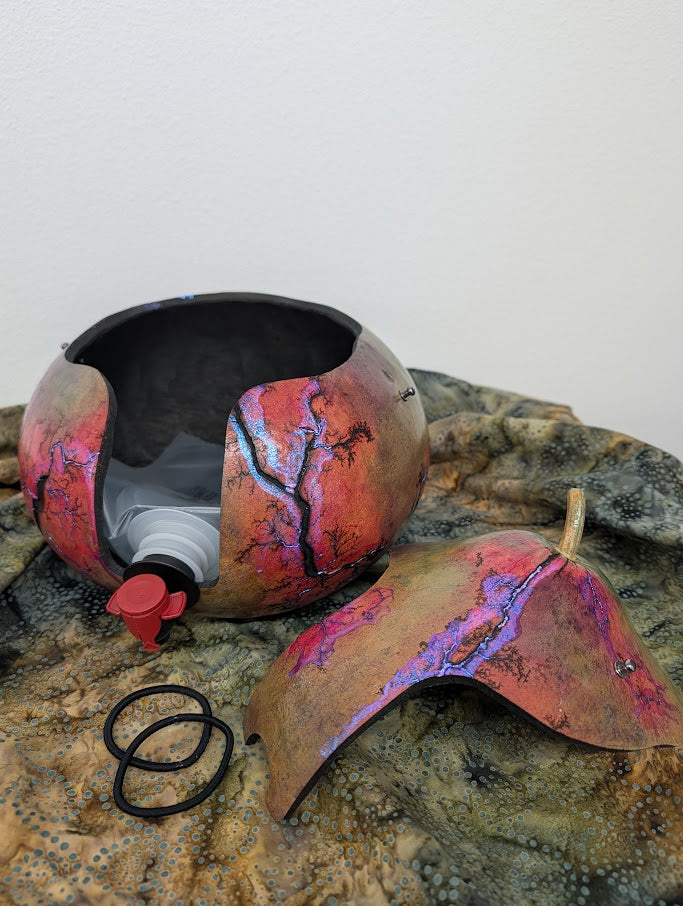 Purple Single Beverage Gourd Dispenser #2