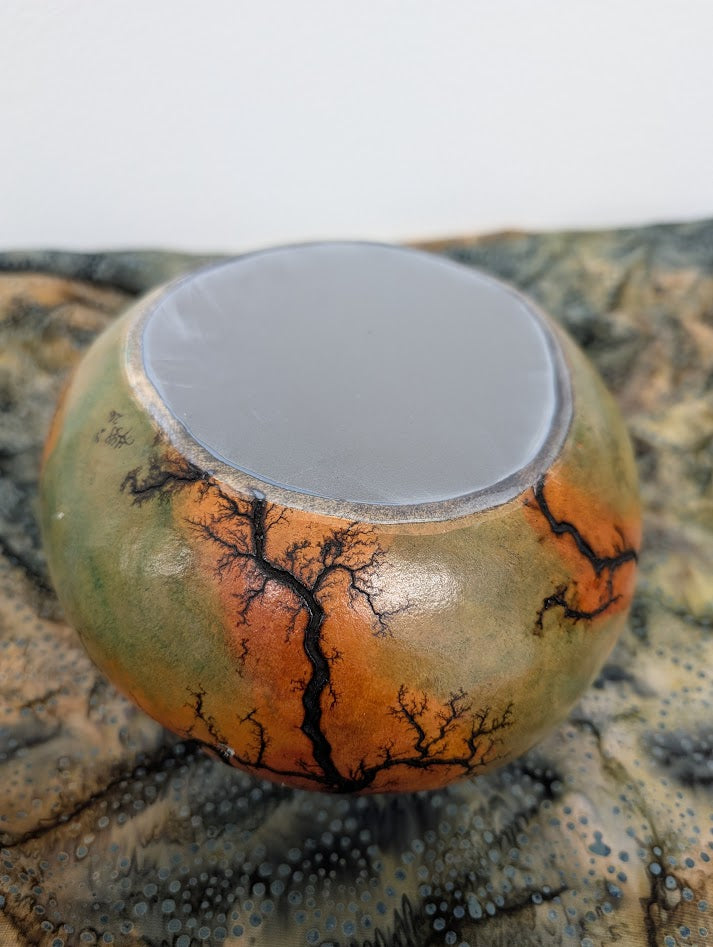 Sunset Ocean Drum Gourd #3