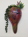 Purple Opal Wall Hanging Sconce Gourd #6