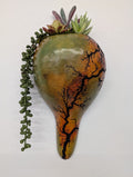Sunset Wall Hanging Sconce Gourd #9