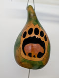 Thunder Gourd Hand Carved Bear #15