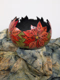 Gourd Bowl Poinsettia